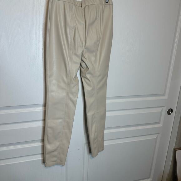 NWT Jason Wu Beige Skinny Pants sz L - Picture 5 of 5